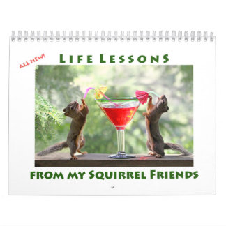 Calendario All Star Squirrel Calendar - New Life Lessons