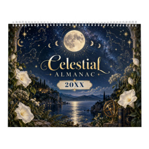 Calendario Almanaque Celestial Luna y Botánica Zodiacal