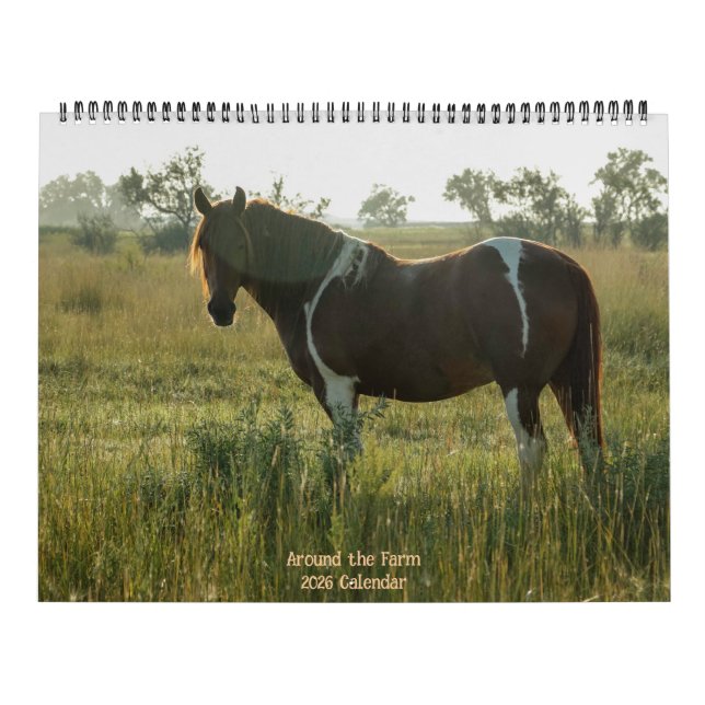 Calendario Alrededor de la granja (Tapa)