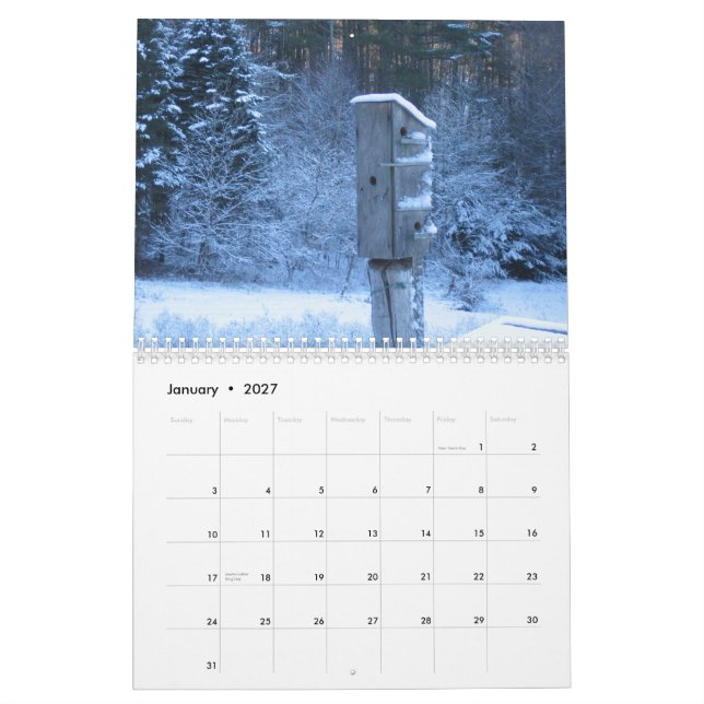 Calendario Alrededor de la granja y en la ciudad 2009 (Jan 2027)