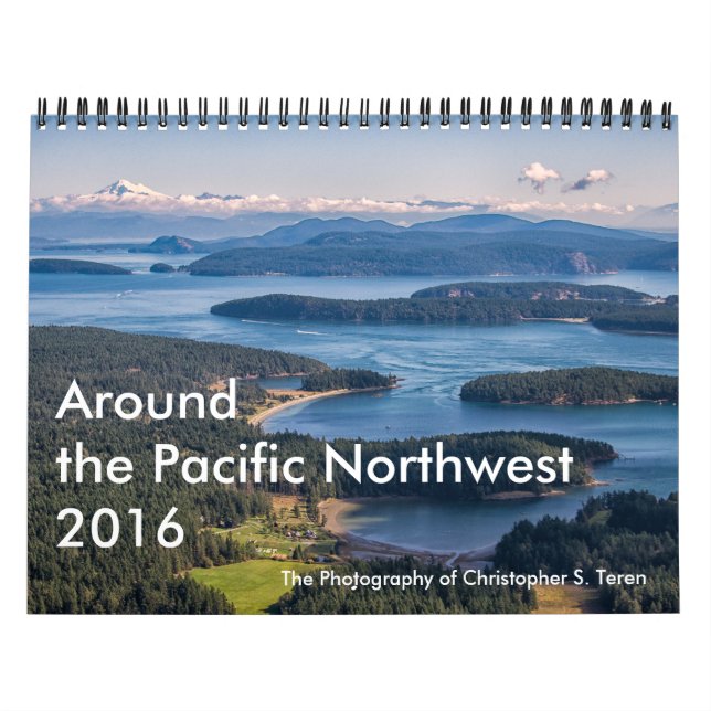Calendario Alrededor del noroeste pacífico - 2016 (Tapa)