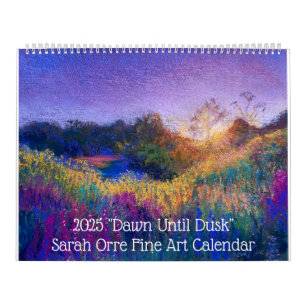 Calendario "Amanecer hasta el anochecer" 2025