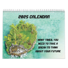 Calendario Amante de las vacaciones en la isla 2025