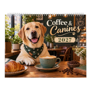 Calendario Amante de perros y café