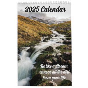 Calendario Amante de Stream 2025