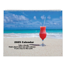 Calendario Amantes de la playa de 2025
