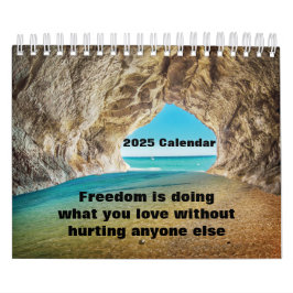 Calendario amantes de las cuevas de playa 2025