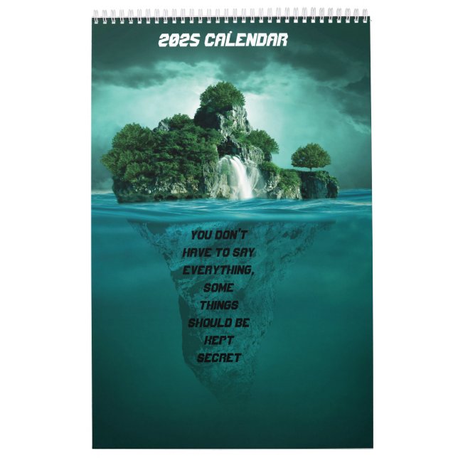 Calendario Amantes de las islas 2025 (Tapa)