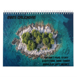 Calendario Amantes de las islas 2025