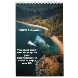 Calendario Amantes de las playas de 2025