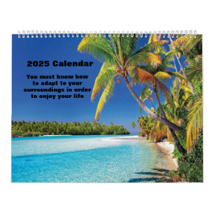 Calendario Amantes de las playas de 2025