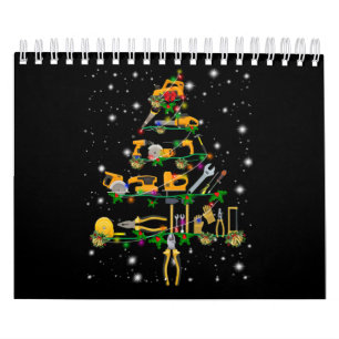 Calendario Amantes mecánicos  Árbol mecánico de Navidad