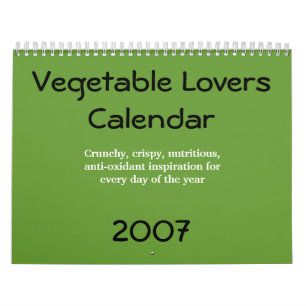 Calendario Amantes vegetales