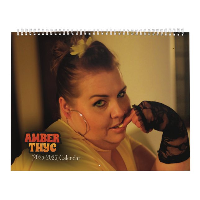 Calendario Amber Thyc's 2025 - 2026 (Tapa)