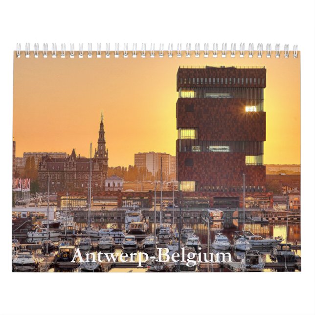 Calendario Amberes-Bélgica (Tapa)