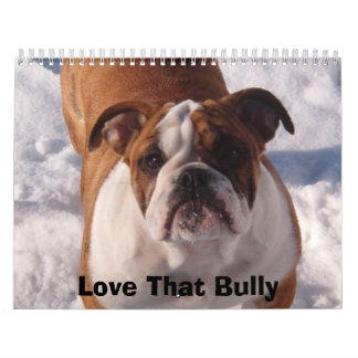 Calendario Ame ese bulldog Calander