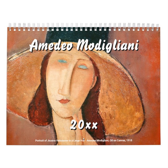 Calendario Amedeo Modigliani (Tapa)