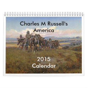 Calendario América de Charles M Russell