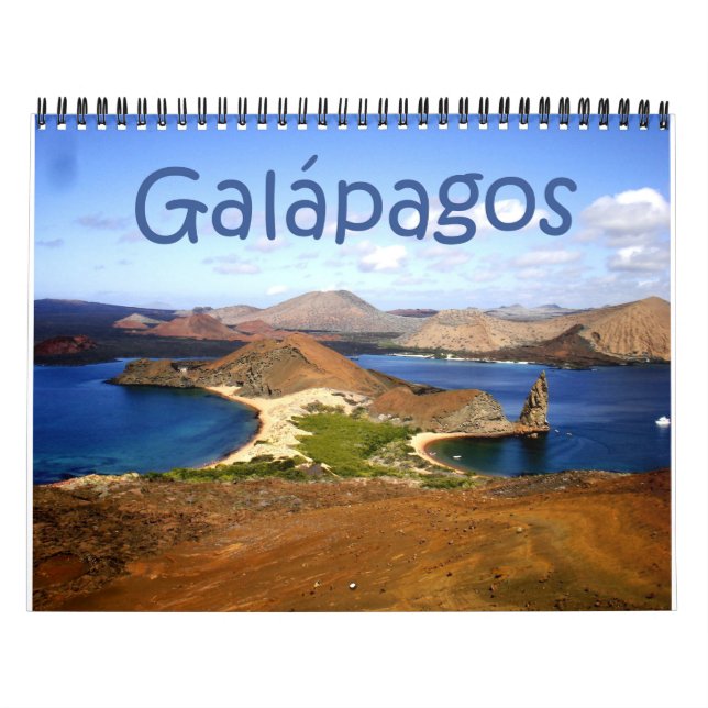 Calendario América - Ecuador - Galápagos - (Tapa)