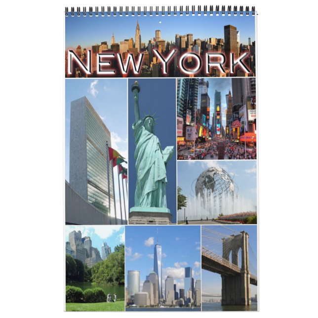 Calendario América - EE.UU. - Nueva York - (Tapa)