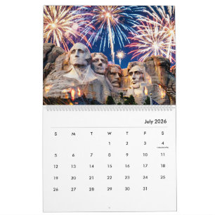 Calendario American Heritage 2026 Libertad y Liber