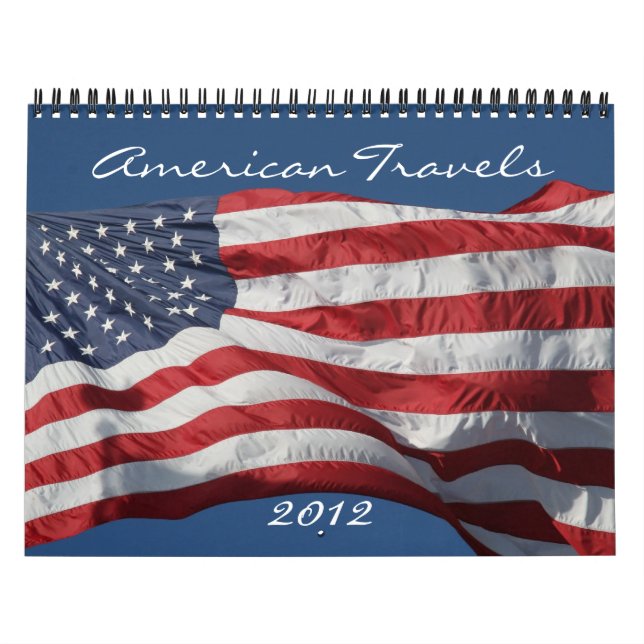 calendario americana 2012 (Tapa)