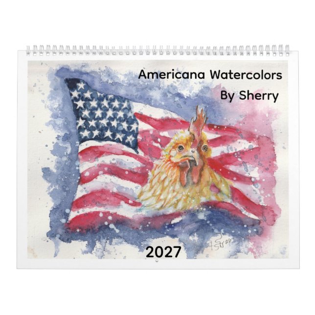 Calendario Americana de Sherry Jarvis (Tapa)