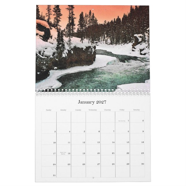 Calendario americano de la odisea - personalizado… (Jan 2027)