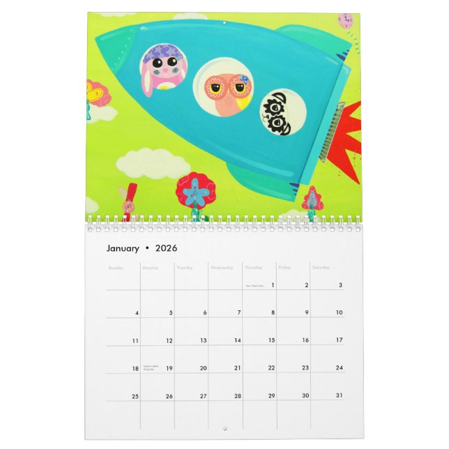 Calendario Amigos cariñosos, vida cariñosa 2009 (Jan 2026)