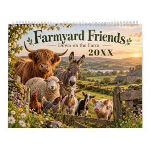 Calendario Amigos del Corral Animales del Campo