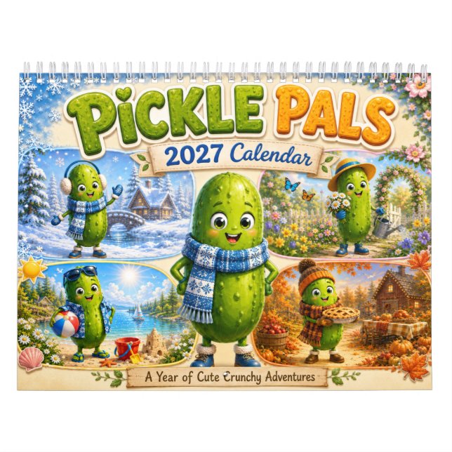 Calendario Amigos del Pepino 2027  (Tapa)