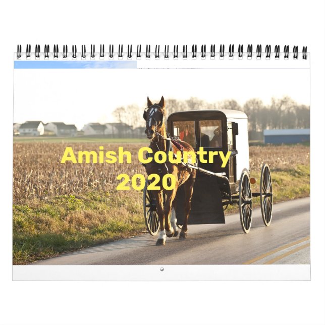 Calendario Amish 2027 (Tapa)