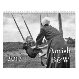 Calendario Amish B&W