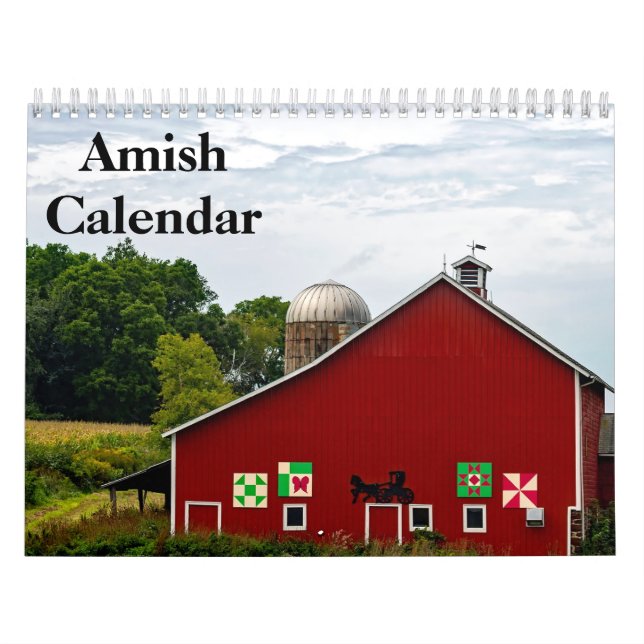 Calendario Amish Country 2025 (Tapa)