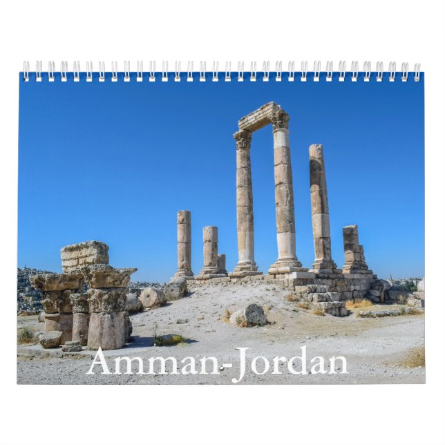 Calendario Amman-Jordan Calendar (Tapa)