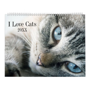 Calendario Amo a los Gatos