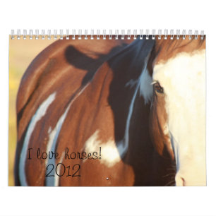 Calendario Amo los caballos 2012