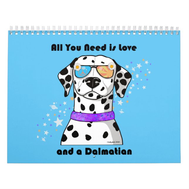 Calendario Amor dálmata (Tapa)