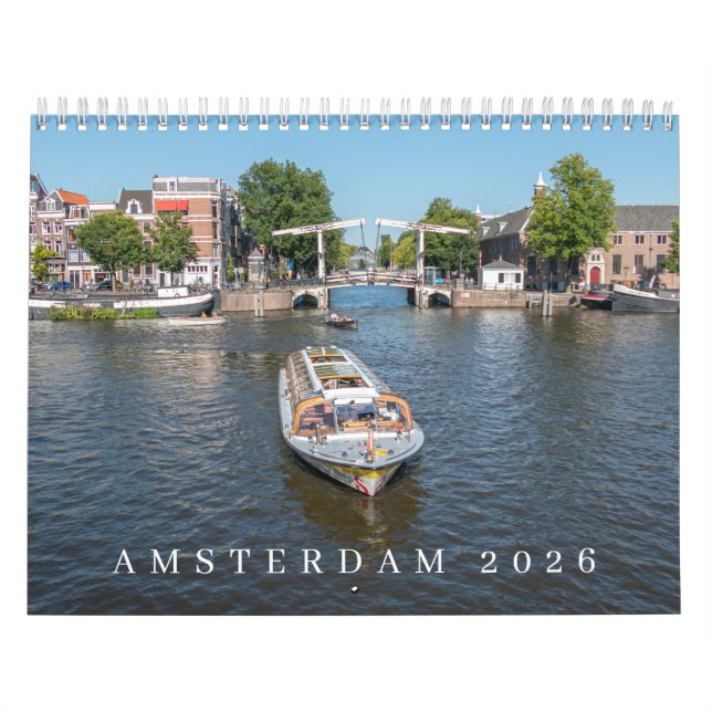 Calendario Amsterdam 2026 (Tapa)