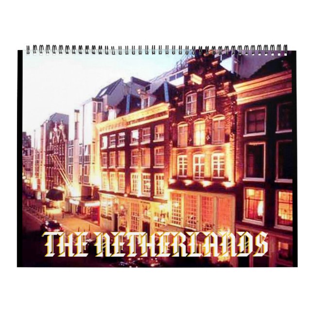 Calendario AMSTERDAM, HOLLAND (Mojisola A Gbadamosi Photo) (Tapa)