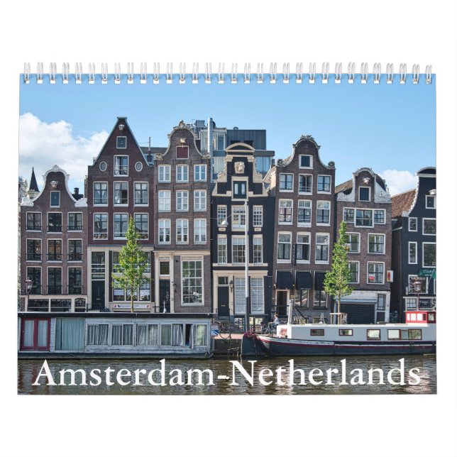 Calendario Amsterdam-Netherlands Calendar (Tapa)