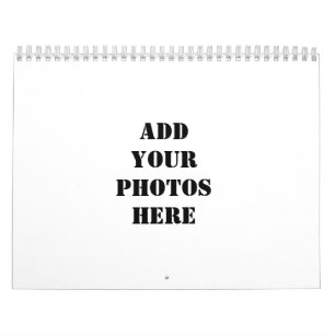 Calendario Añada sus fotos aquí