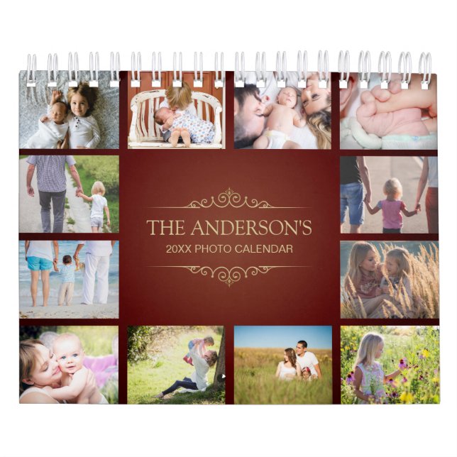 Calendario Añadir su propio Personalizado fotográfico Calenda (Tapa)
