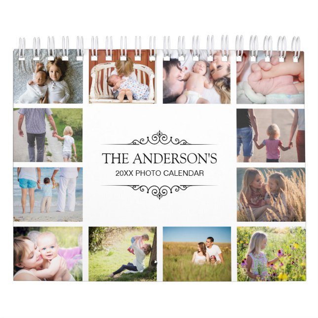 Calendario Añadir su propio Personalizado fotográfico Calenda (Tapa)