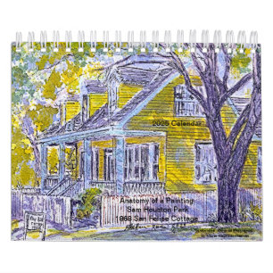 Calendario Anatomía de una pintura: Casa de Sam Houston Park