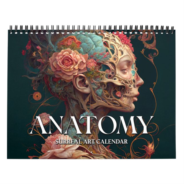 Calendario Anatomy Surreal Art Calendar 2026 (Tapa)
