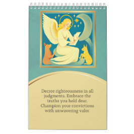 Calendario angel calendar