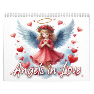 Calendario Ángeles enamorados