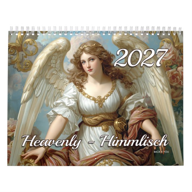 Calendario Ángeles – Engel 2027 (Tapa)
