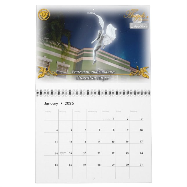 Calendario Ángeles, la colección Callendar 2 (Jan 2026)